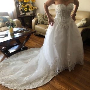 Private label by G wedding dress.